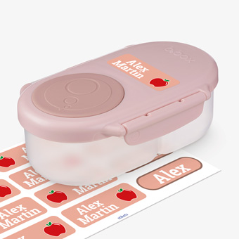 Crush Roz Caserolă pentru copii B.Box Blush Crush roz, cu compartimente - Stikets